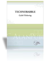 Technobabble Marimba and Vibraphone Duet - Score and Parts cover